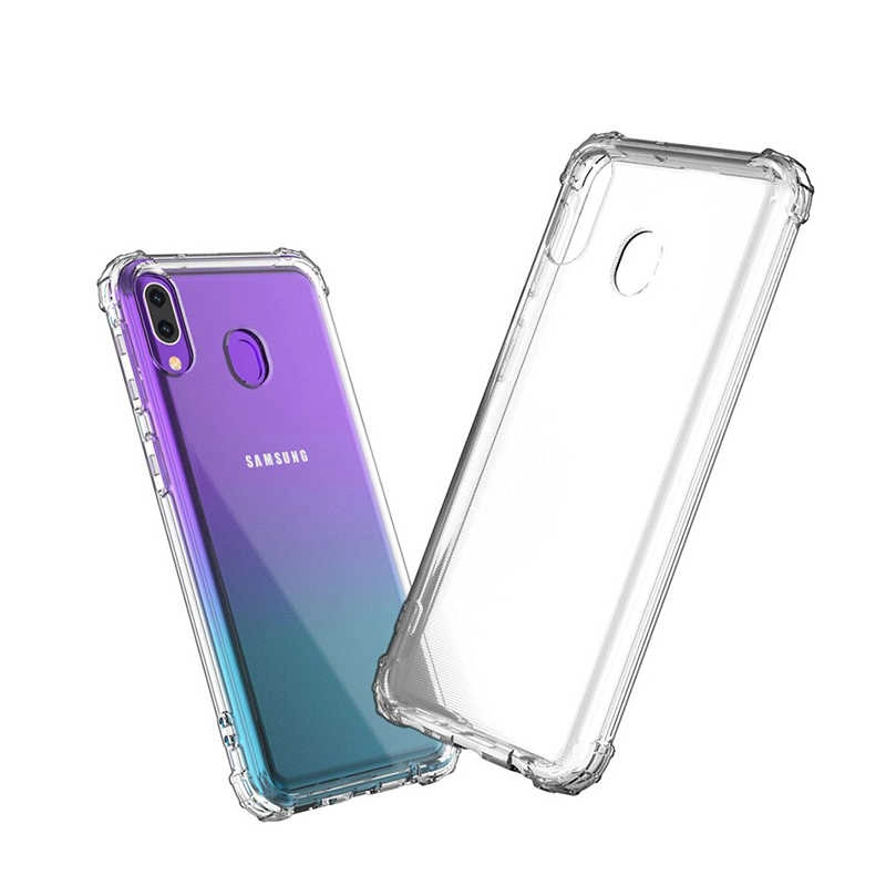 Galaxy Uyumlu A20 Kılıf Zore Nitro Toz Korumalı Shock Silikon