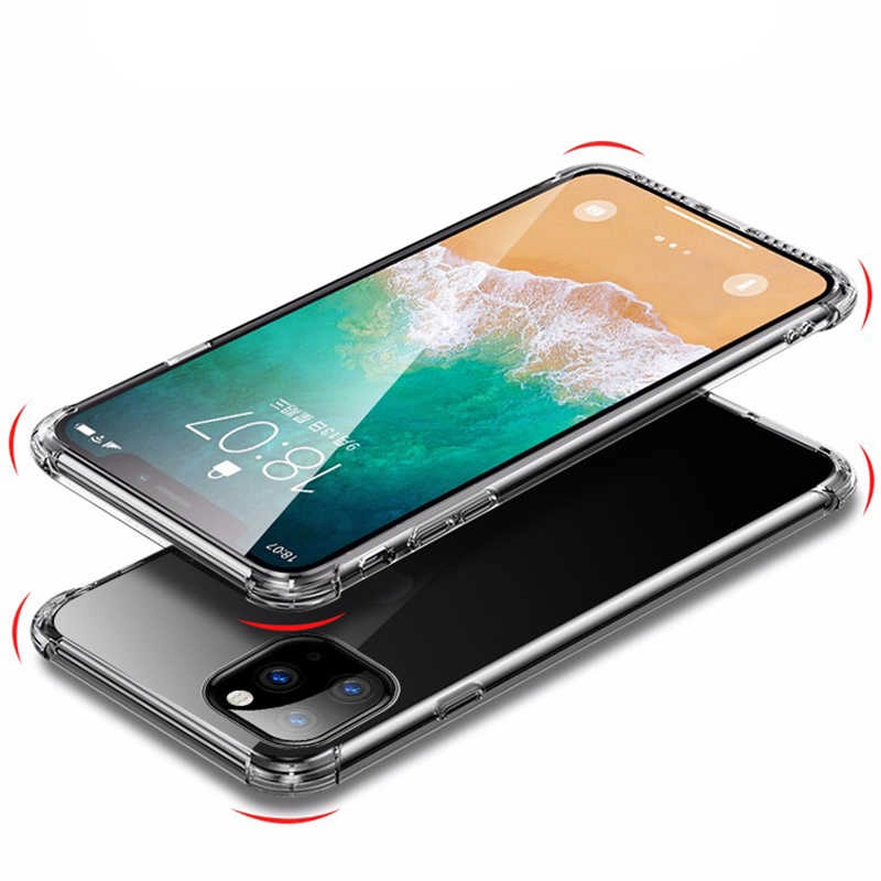 iPhone Uyumlu 11 Pro Max Kılıf Zore Nitro Toz Korumalı Shock Silikon