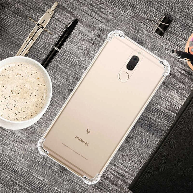 Huawei Uyumlu Mate 10 Lite Kılıf Zore Nitro Toz Korumalı Shock Silikon