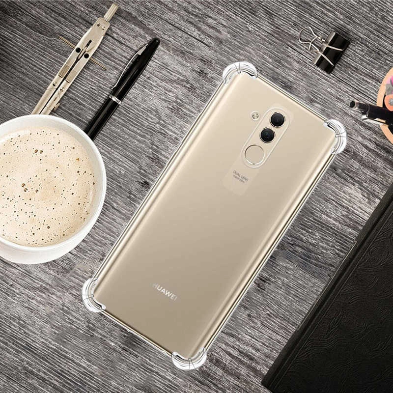 Huawei Uyumlu Mate 20 Lite Kılıf Zore Nitro Toz Korumalı Shock Silikon