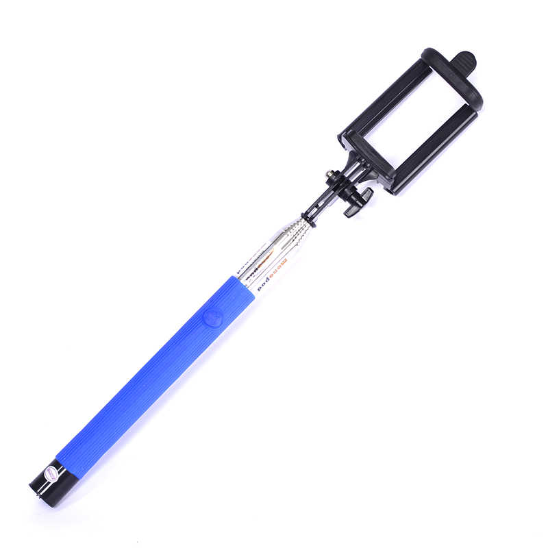 Zore Z07-5F Bluetoothlu Selfie Çubuğu-Saks mavi