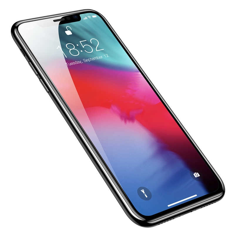 iPhone Uyumlu 11 Zore Kenarları Kırılmaya Dayanıklı Cam Ekran Koruyucu