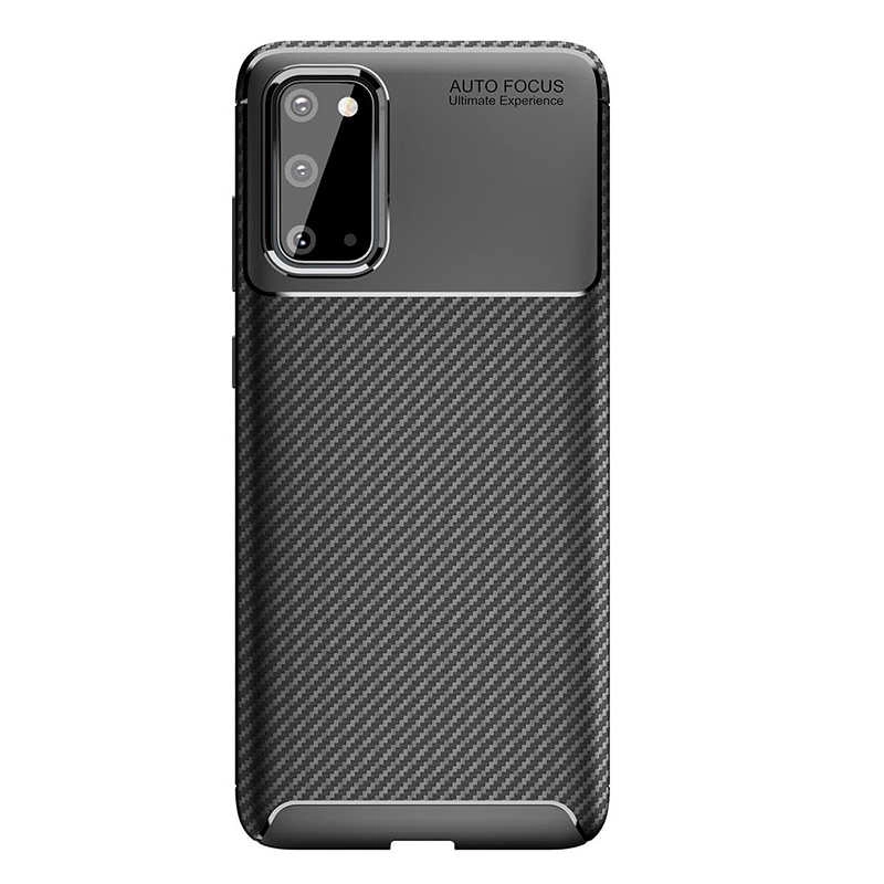 Galaxy Uyumlu S20 Kılıf Zore Negro Silikon Kapak
