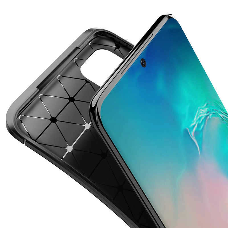 Galaxy Uyumlu S20 Kılıf Zore Negro Silikon Kapak
