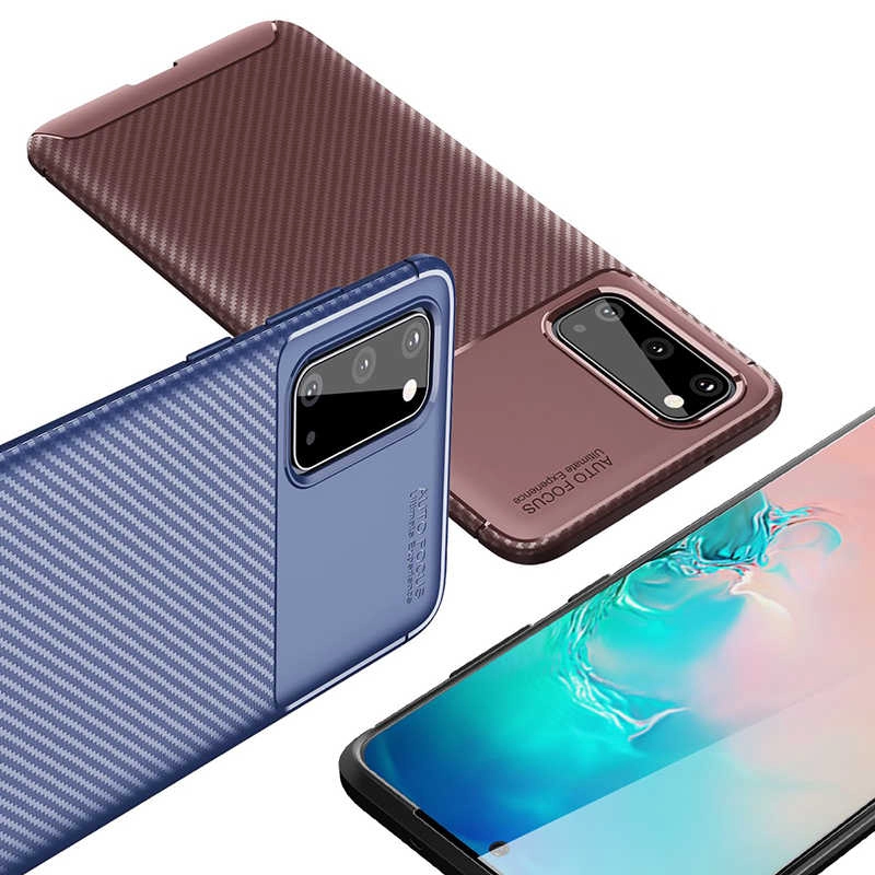 Galaxy Uyumlu S20 Kılıf Zore Negro Silikon Kapak