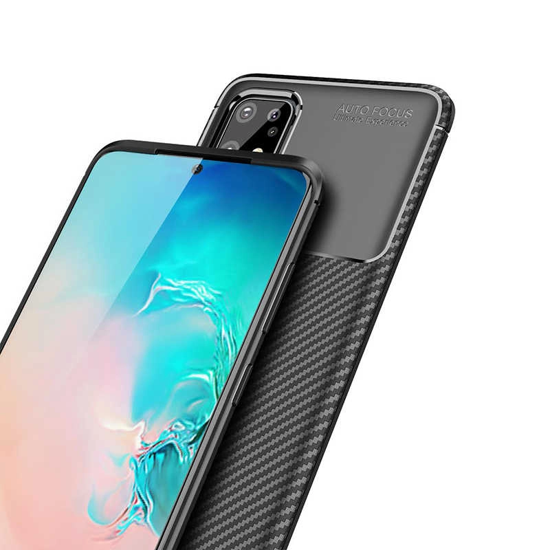 Galaxy Uyumlu S20 Plus Kılıf Zore Negro Silikon Kapak