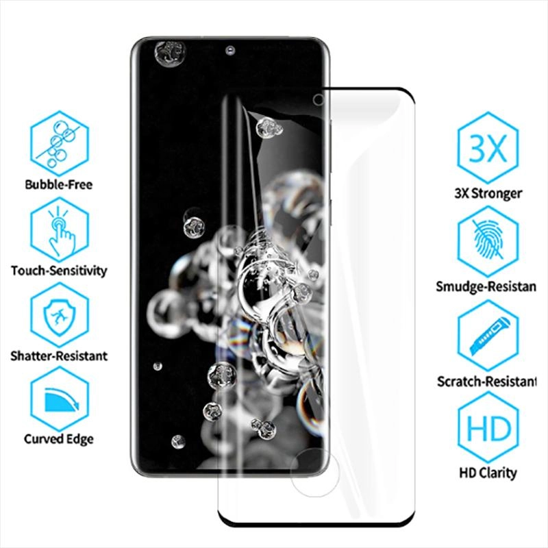 Galaxy Uyumlu S20 Ultra Zore Süper Pet Ekran Koruyucu Jelatin