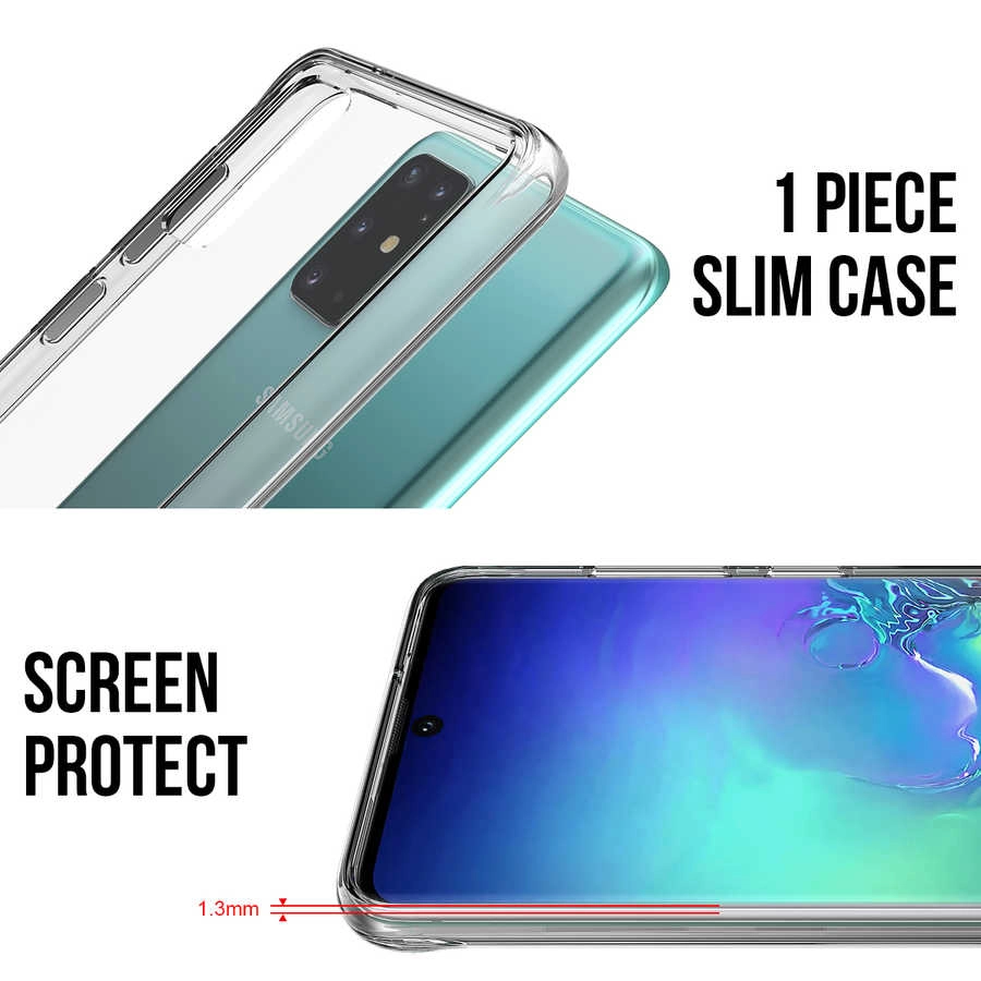 Galaxy Uyumlu S20 Plus Kılıf Zore Gard Silikon