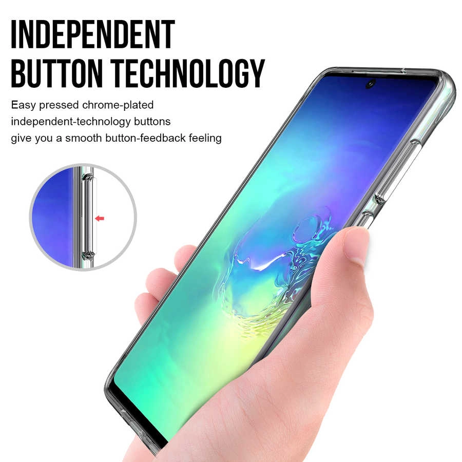 Galaxy Uyumlu S20 Plus Kılıf Zore Gard Silikon