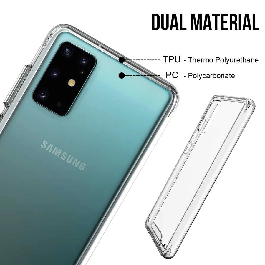 Galaxy Uyumlu S20 Plus Kılıf Zore Gard Silikon