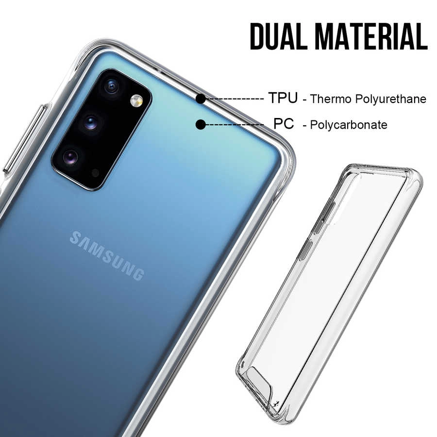 Galaxy Uyumlu S20 Kılıf Zore Gard Silikon