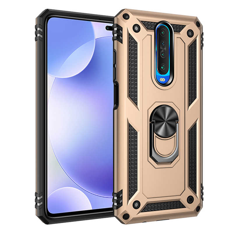 Xiaomi Uyumlu  Redmi K30 Kılıf Zore Vega Kapak-Gold