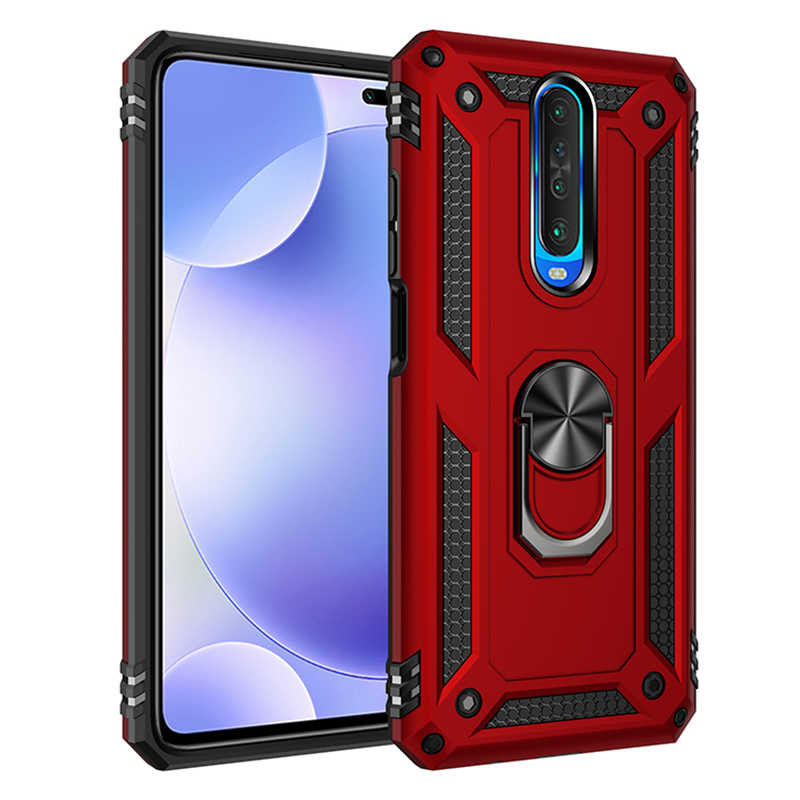 Xiaomi Uyumlu  Redmi K30 Kılıf Zore Vega Kapak-Kırmızı