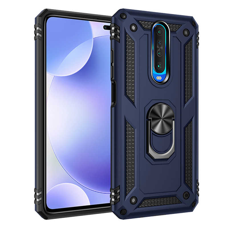 Xiaomi Uyumlu  Redmi K30 Kılıf Zore Vega Kapak-Mavi