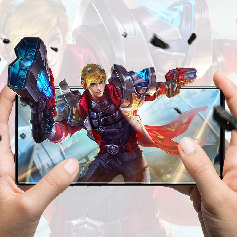 Galaxy Uyumlu A51 Zore Kenarları Kırılmaya Dayanıklı Cam Ekran Koruyucu