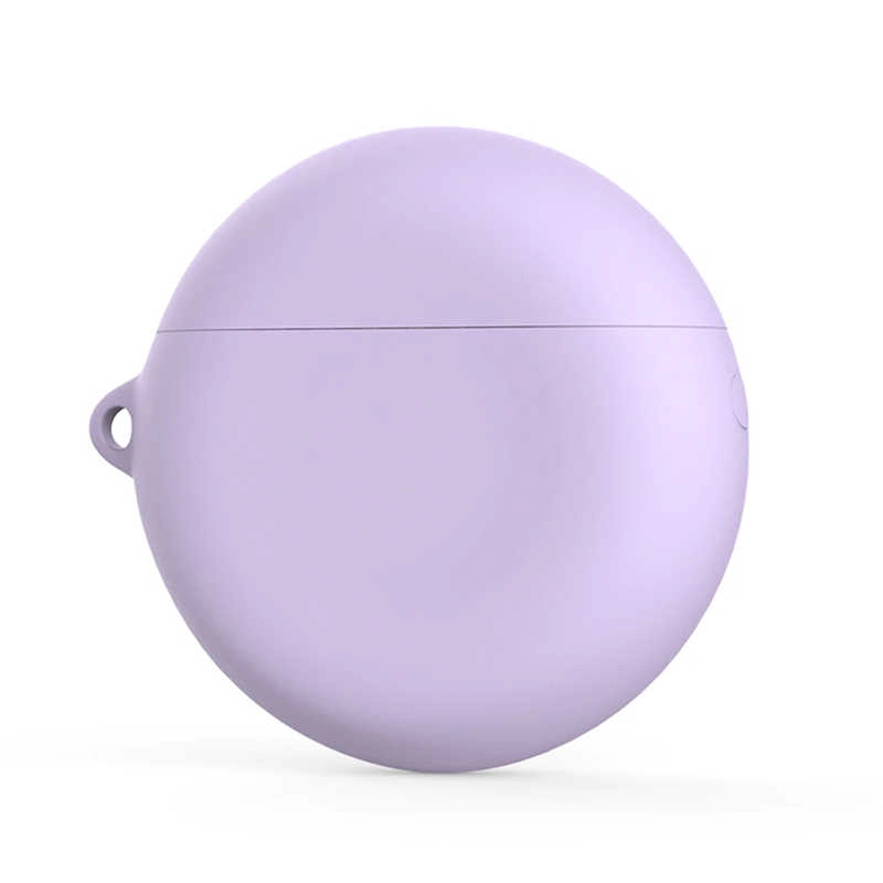 Huawei Uyumlu FreeBuds 3 Kılıf Zore Airbag 11 Silikon-Mor