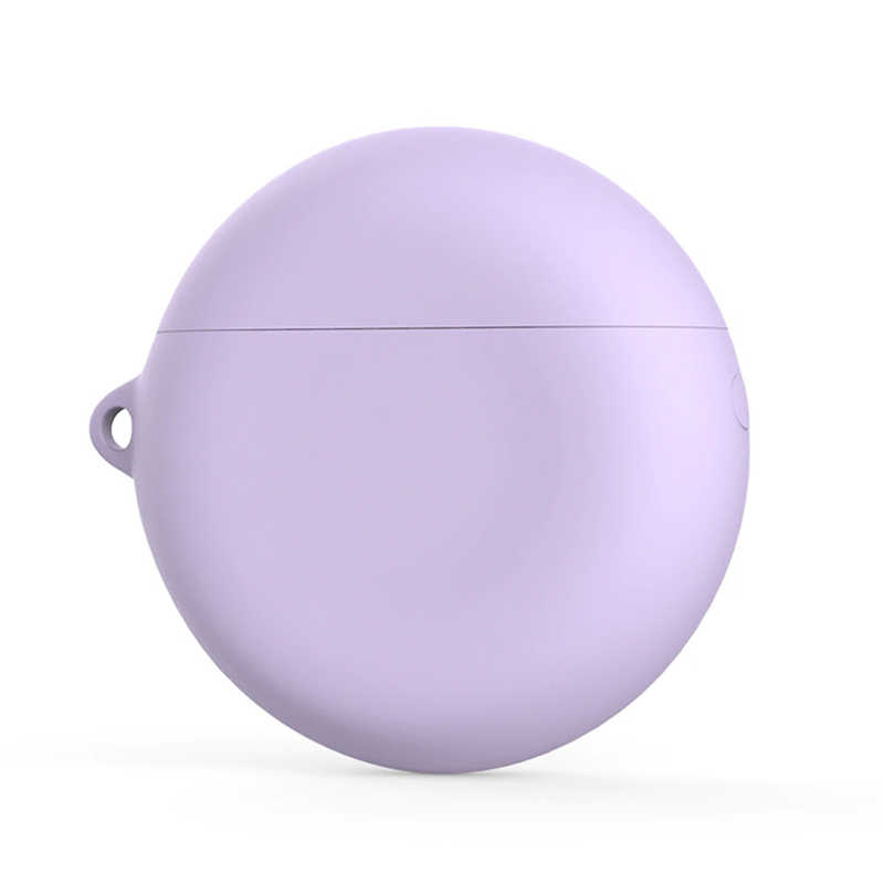 Huawei Uyumlu FreeBuds 3 Kılıf Zore Airbag 11 Silikon-Mor