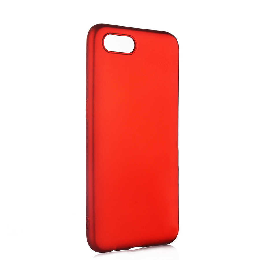 Realme C2 Kılıf Zore Premier Silikon Kapak-Kırmızı