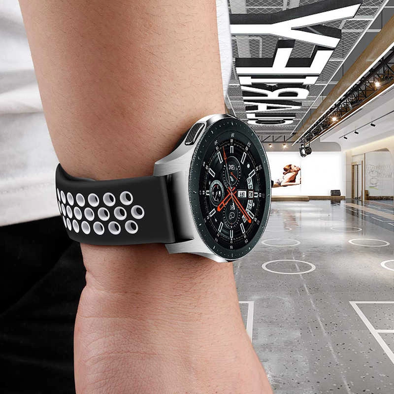 Galaxy Uyumlu Watch 46mm (22mm) KRD-02 Silikon Kordon