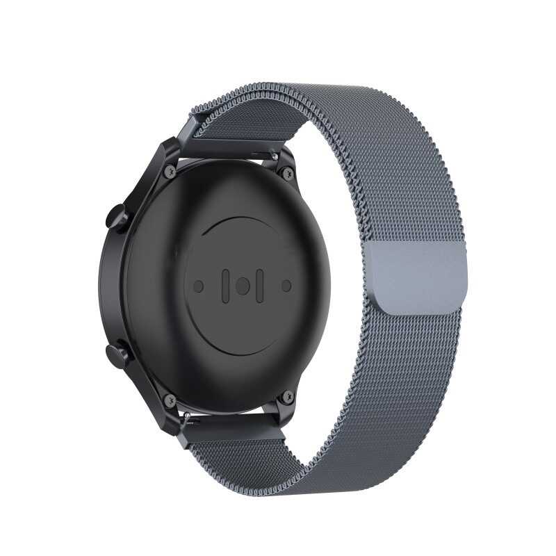 Gear S3 (22mm) KRD-12 Metal Kordon-Gri