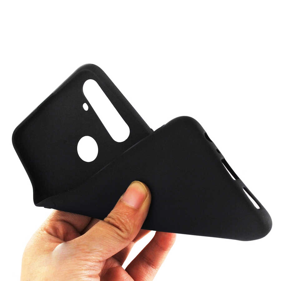 Realme 5 Pro Kılıf Zore Premier Silikon Kapak