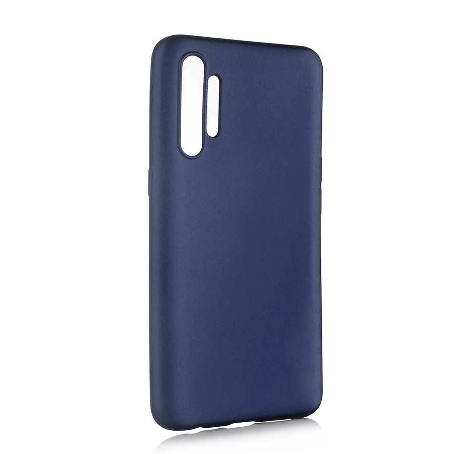 Realme XT Kılıf Zore Premier Silikon Kapak-Lacivert
