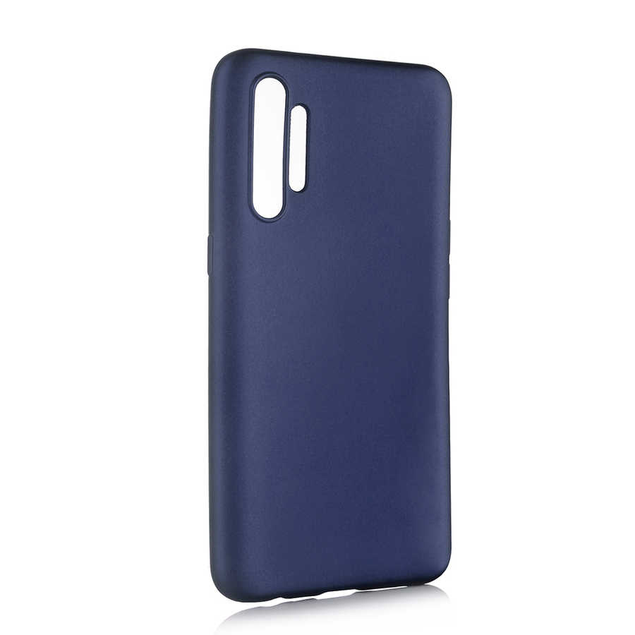 Realme XT Kılıf Zore Premier Silikon Kapak-Lacivert