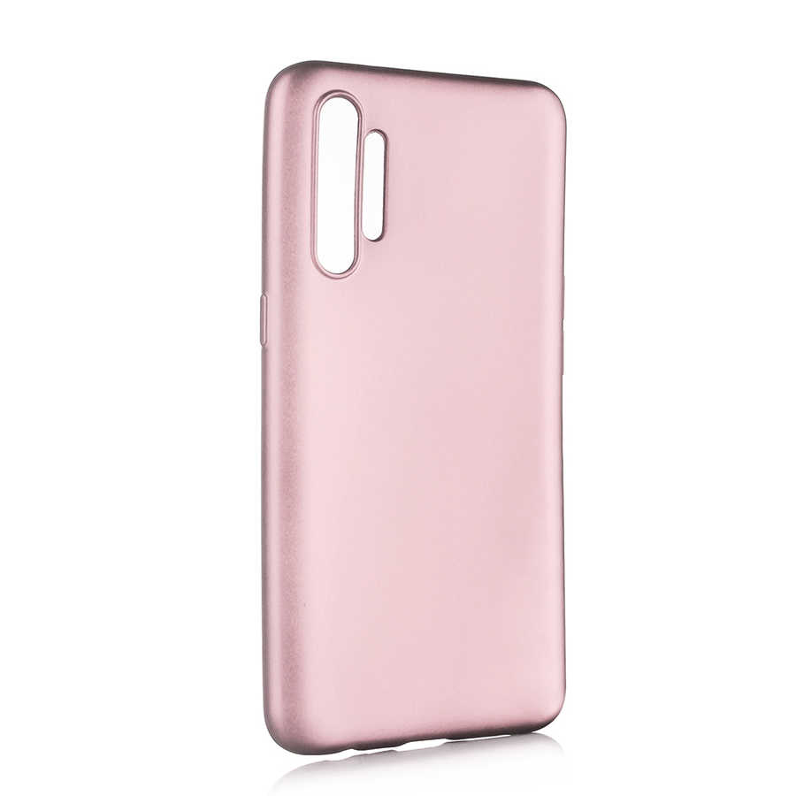 Realme XT Kılıf Zore Premier Silikon Kapak-Rose gold