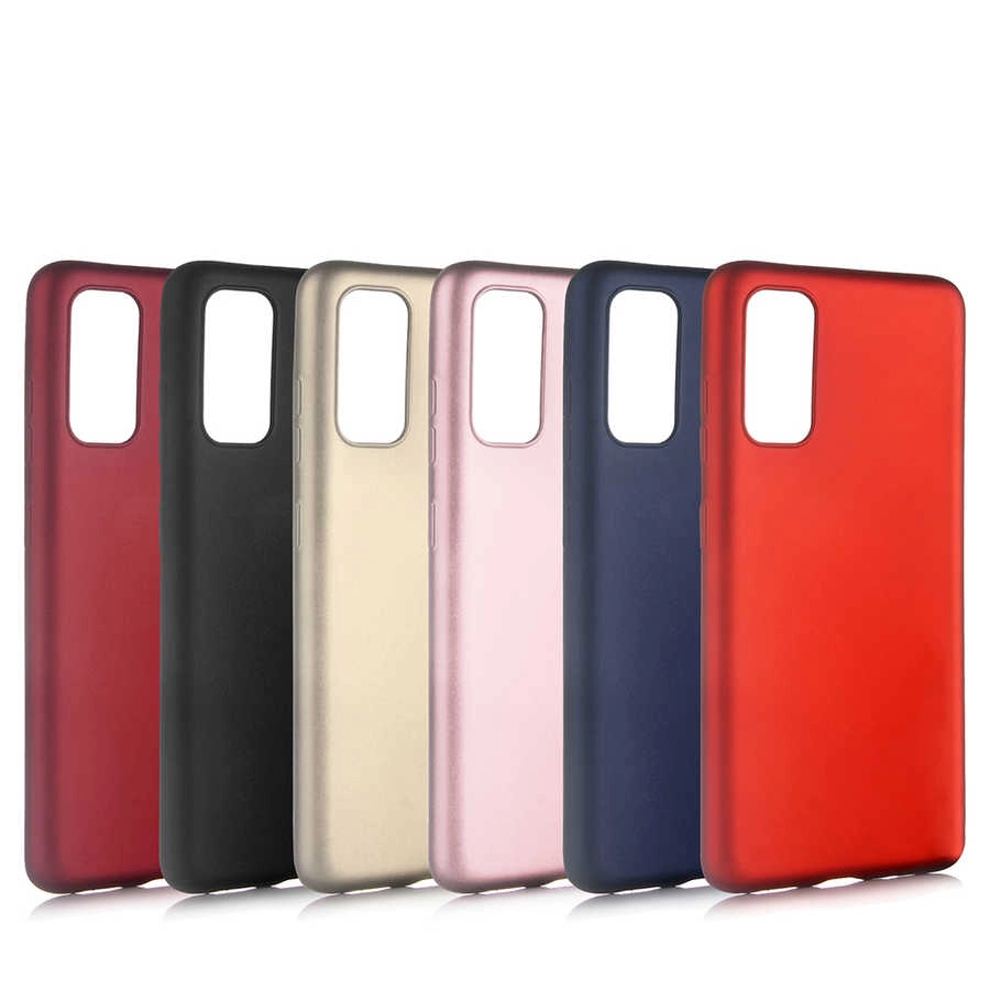 Galaxy Uyumlu S20 Kılıf Zore Premier Silikon Kapak