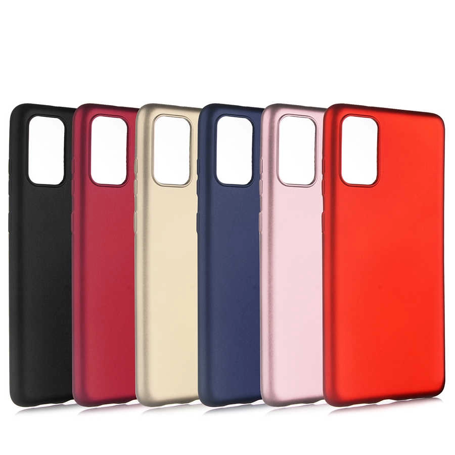 Galaxy Uyumlu S20 Plus Kılıf Zore Premier Silikon Kapak