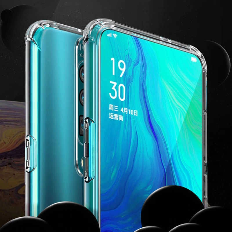 Oppo A5 2020 Kılıf Zore Nitro Toz Korumalı Shock Silikon