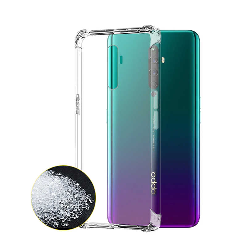Oppo A9 2020 Kılıf Zore Nitro Toz Korumalı Shock Silikon