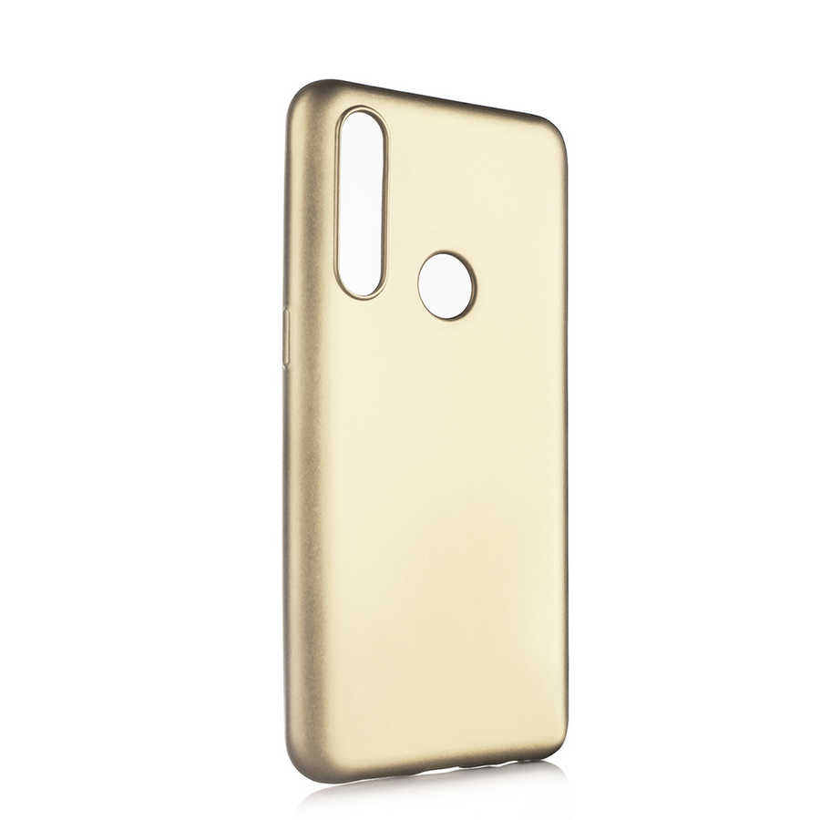 Oppo A31 Kılıf Zore Premier Silikon Kapak-Gold