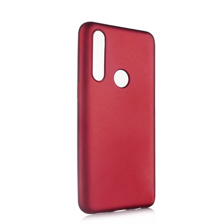 Oppo A31 Kılıf Zore Premier Silikon Kapak-Mürdüm
