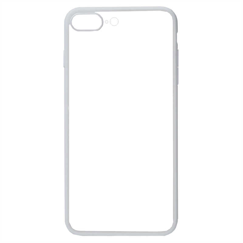 iPhone Uyumlu 8 Plus Kılıf Zore Endi Kapak-Beyaz