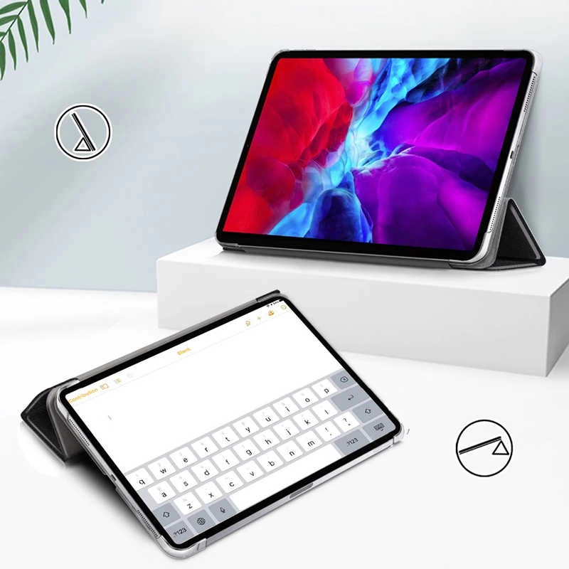iPad Uyumlu Pro 11 2020 (2.Nesil) Zore Smart Kapak Standlı 1-1 Kılıf