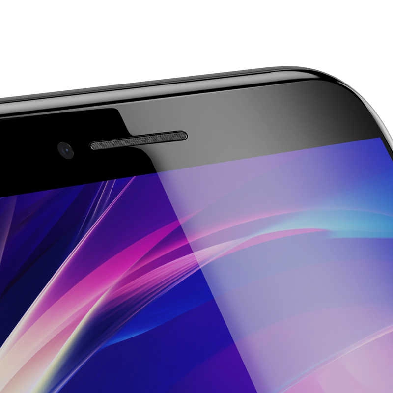 iPhone Uyumlu SE 2020 Zore Toz Korumalı-Dust HayaletTemperli Ekran Koruyucu