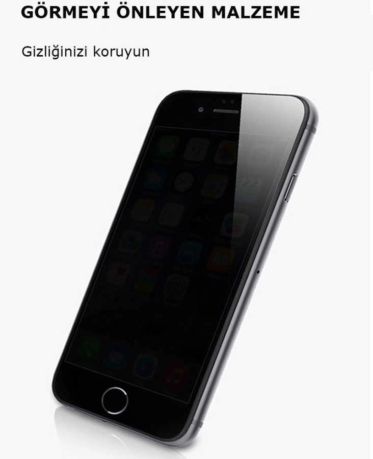 iPhone Uyumlu SE 2020 Zore Kor HayaletCam Ekran Koruyucu