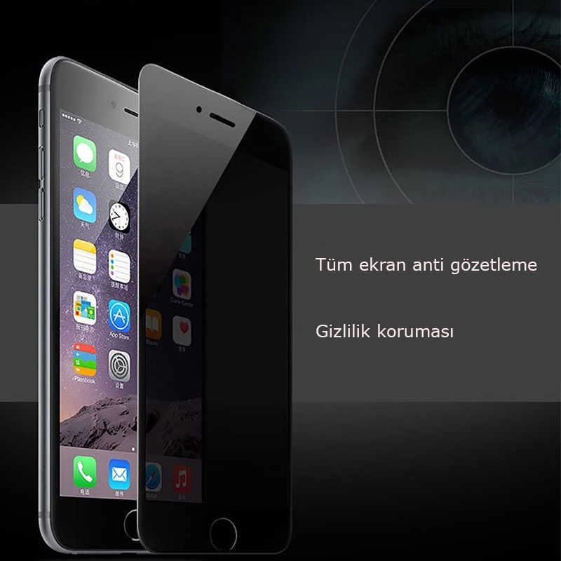 iPhone Uyumlu SE 2020 Zore Kor HayaletCam Ekran Koruyucu