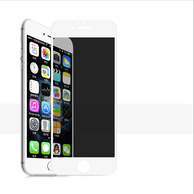 iPhone Uyumlu SE 2020 Zore Kor HayaletCam Ekran Koruyucu-Beyaz