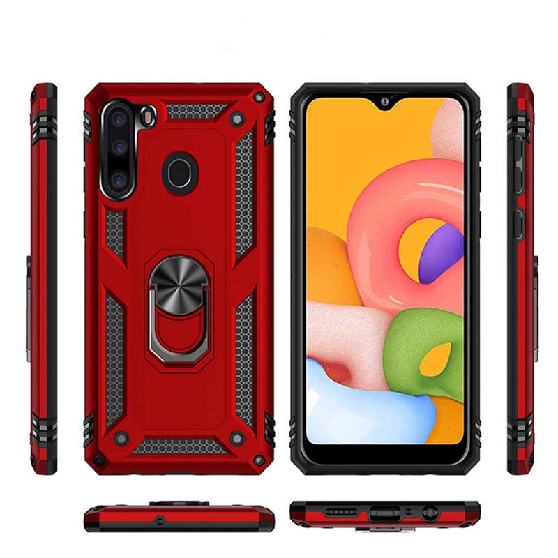 Galaxy Uyumlu A21 Kılıf Zore Vega Kapak