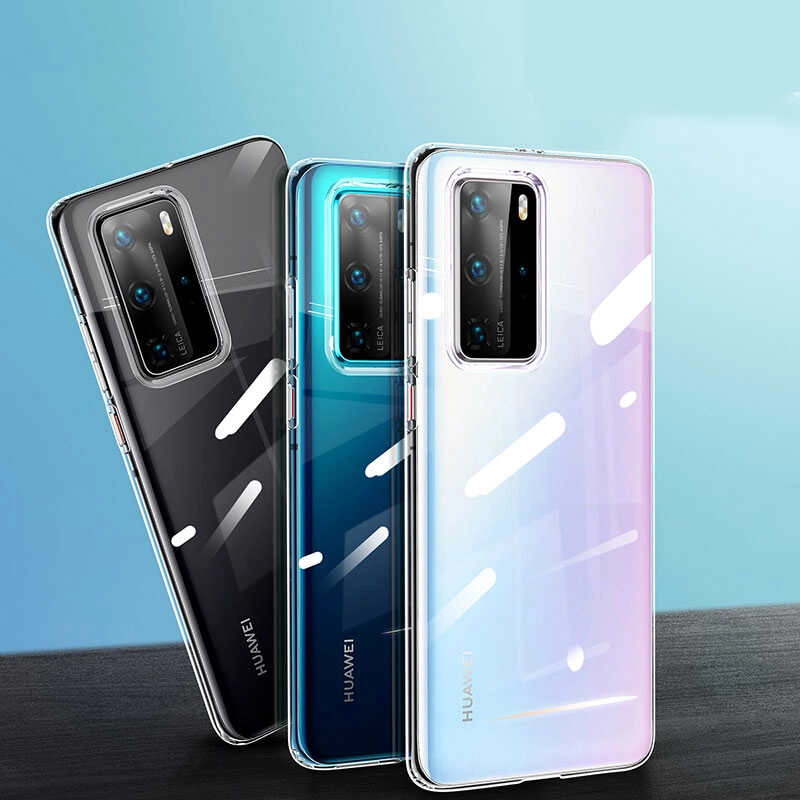 Huawei Uyumlu P40 Pro Kılıf Zore Süper Silikon Kapak