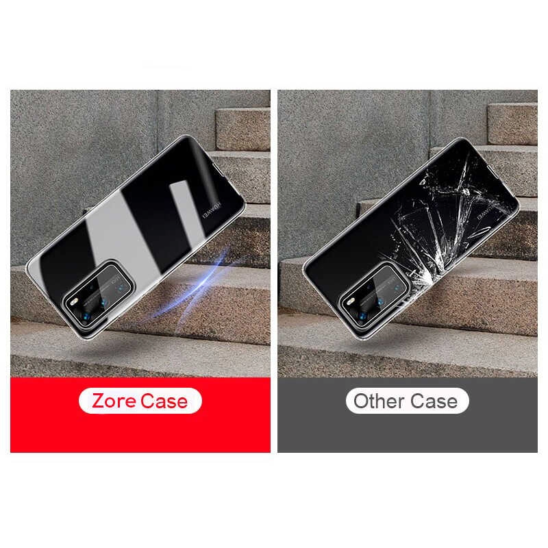 Huawei Uyumlu P40 Pro Kılıf Zore Süper Silikon Kapak