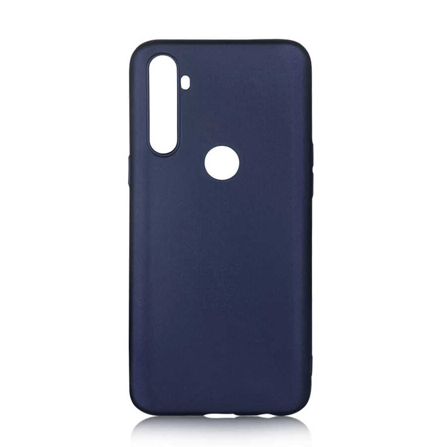 Realme C3 Kılıf Zore Premier Silikon Kapak-Lacivert