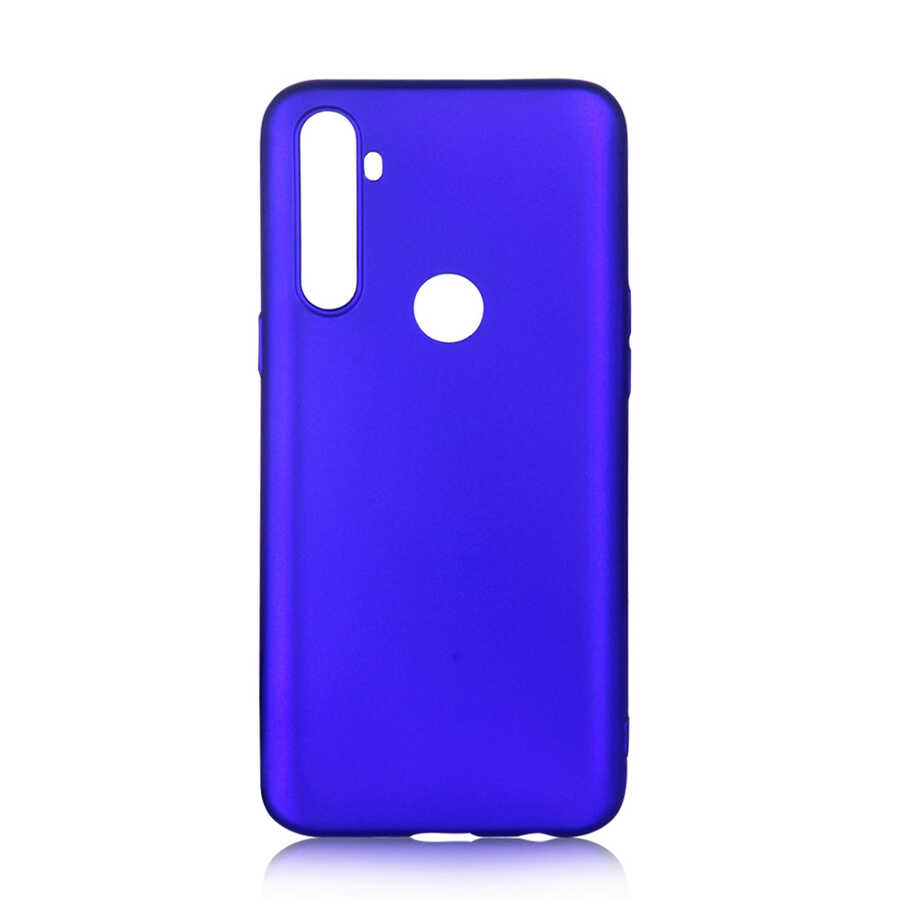 Realme C3 Kılıf Zore Premier Silikon Kapak-Saks mavi