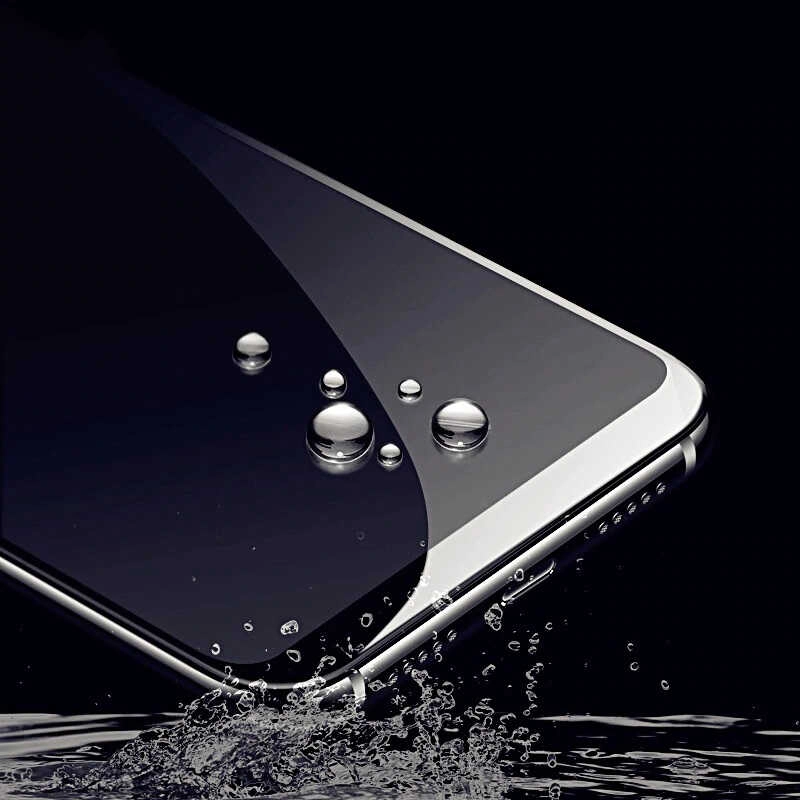 Galaxy Uyumlu A11 Zore Kenarları Kırılmaya Dayanıklı Cam Ekran Koruyucu