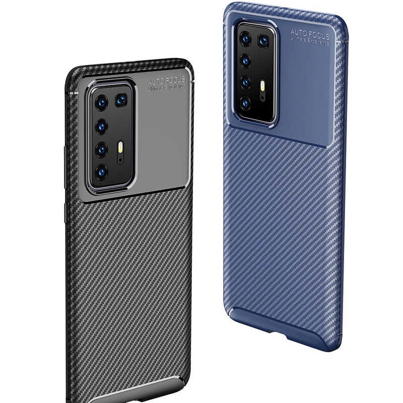 Huawei Uyumlu P40 Pro Kılıf Zore Negro Silikon Kapak