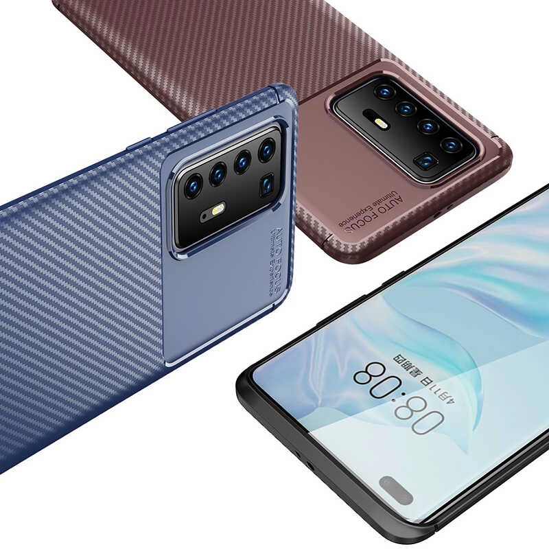 Huawei Uyumlu P40 Pro Kılıf Zore Negro Silikon Kapak