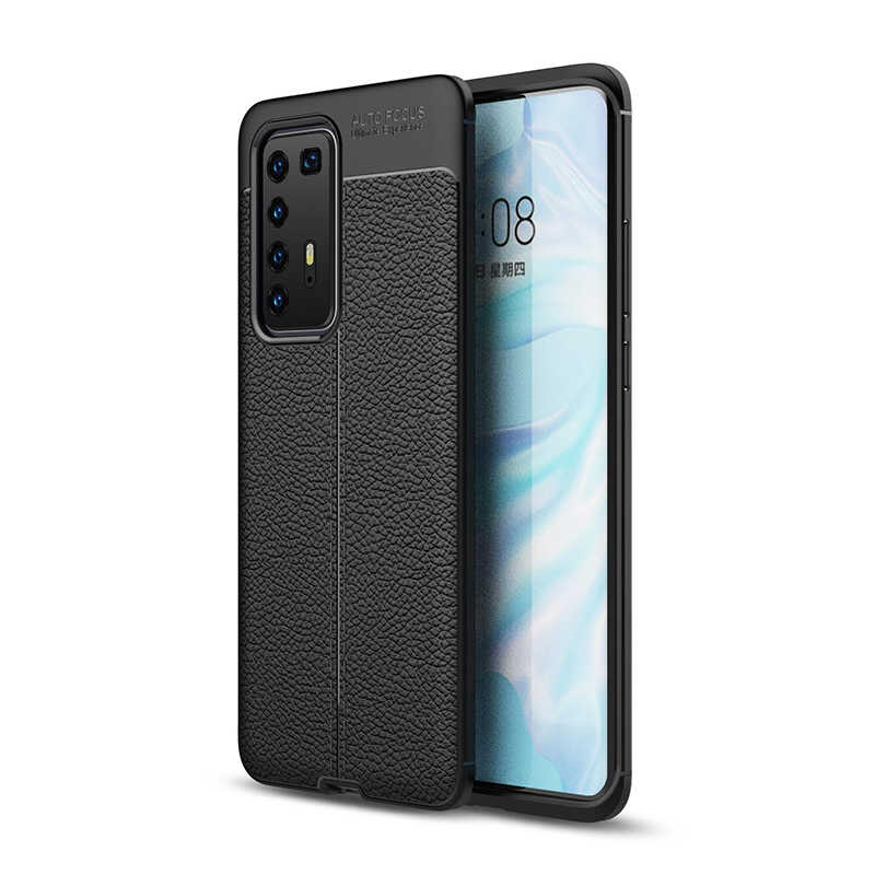 Huawei Uyumlu P40 Pro Kılıf Zore Niss Silikon Kapak