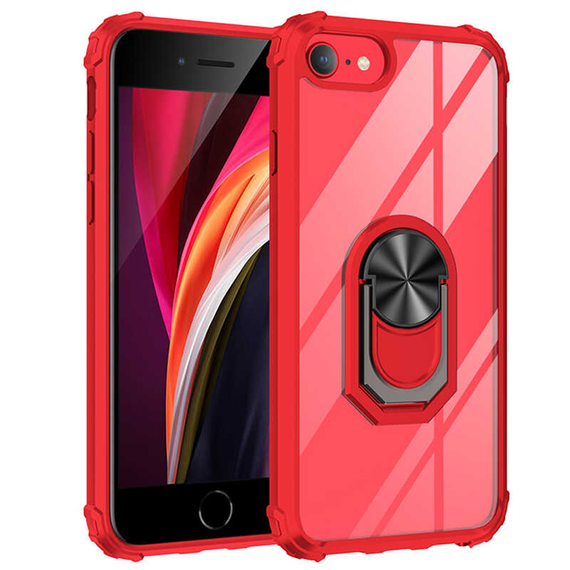 iPhone Uyumlu 8 Kılıf Zore Mola Kapak-Kırmızı